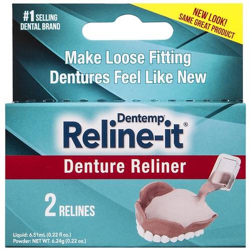 Dentemp Denture Reline Kit - 1.0 ea