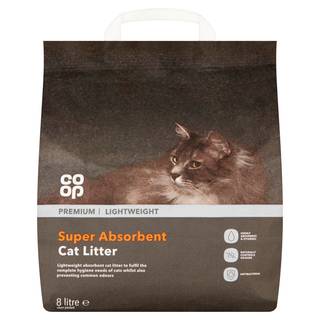 Co-op Super Absorbent Cat Litter 8 Litre