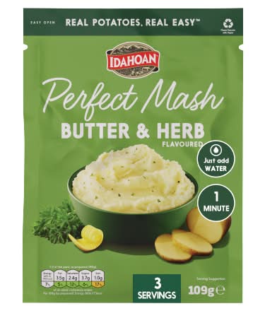 Idahoan Perfect Mash Butter & Herb Flavoured (109g)