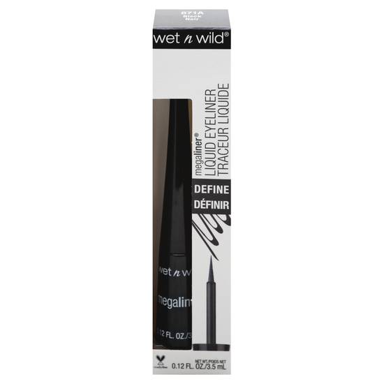 Wet N Wild Megaliner Black 871a Define Liquid Eyeliner