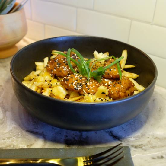 Poutine Poulet Tao