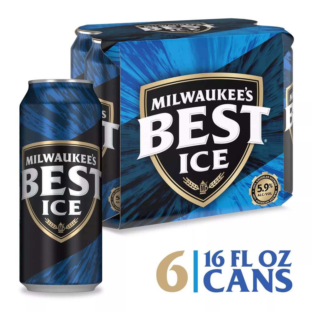 Milwaukee's Best Ice Beer, American Lager (32 fl oz)