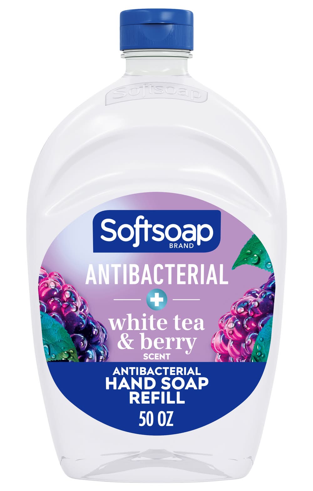 Softsoap Antibacterial Hand Soap, White Tea-Berry (50 oz)