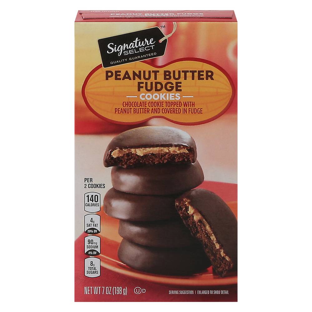 Signature Select Peanut Butter Fudge Cookies