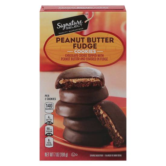 Signature Select Peanut Butter Fudge Cookies