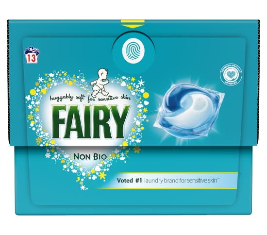 Fairy Non Bio Washing Liquid Capsules 13 Washes