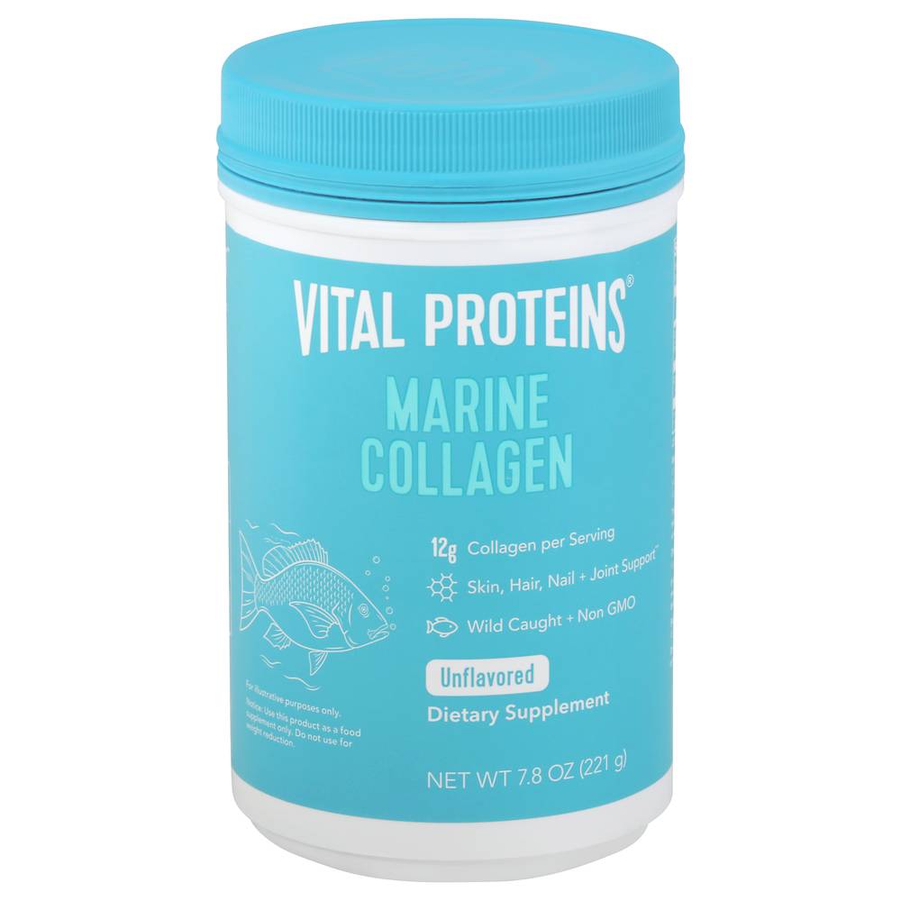 Vital Proteins Unflavored 12g Marine Collagen (7.8 oz)