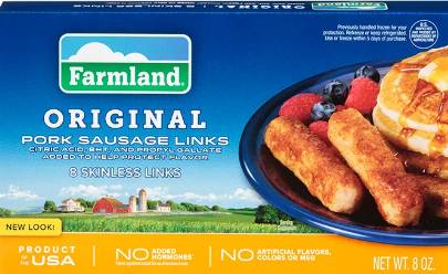 Farmland - Skinless, Cooked Original Sausages (1 Unit per Case)