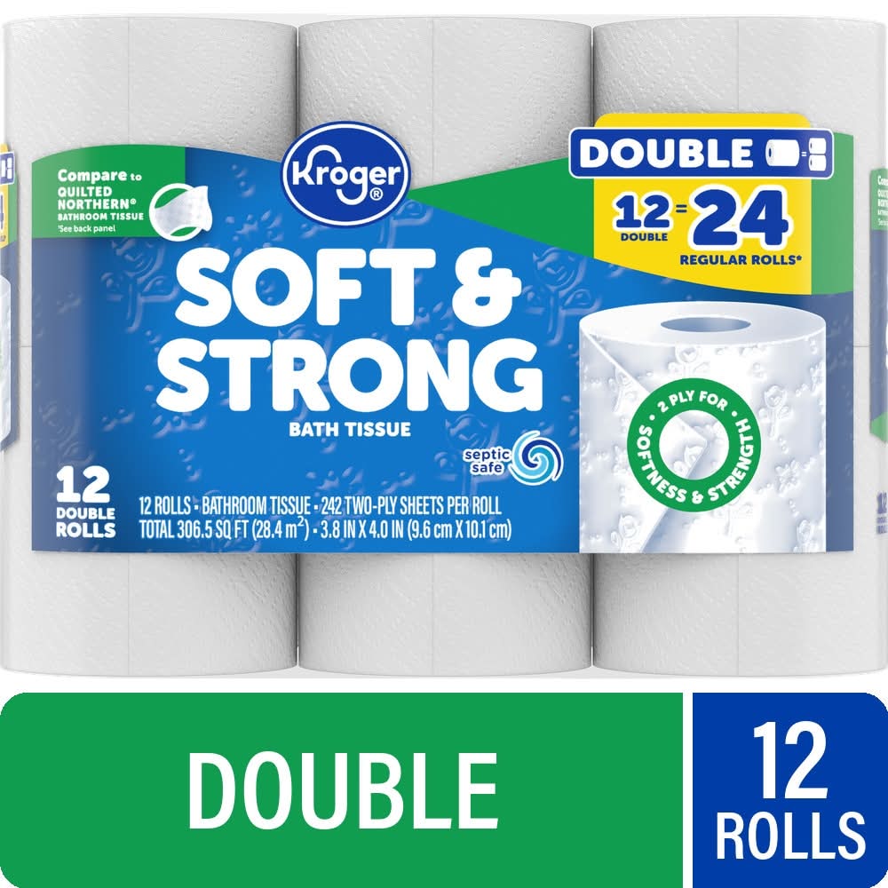Kroger Soft & Strong Bath Tissue (12 ct)