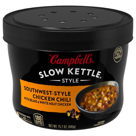 Campbell's Slow Kettle Chicken Chili Soup With Beans (15.7 oz)