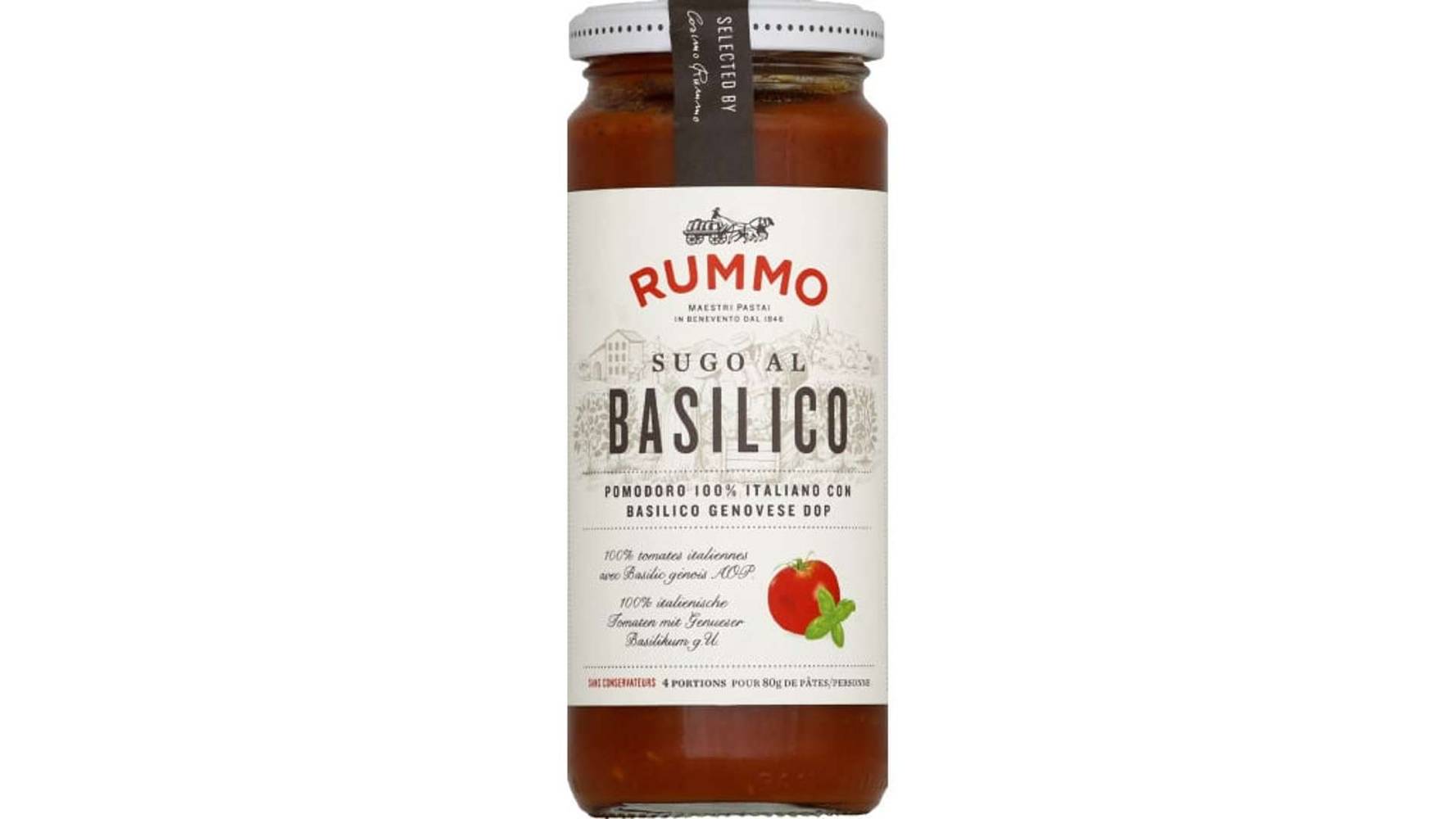 Rummo - Sauce tomate au basilic