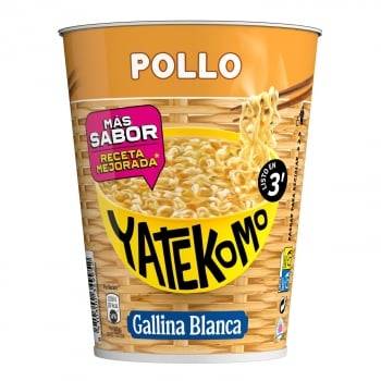 Fideos orientales con pollo Yatekomo Gallina Blanca 60 g.