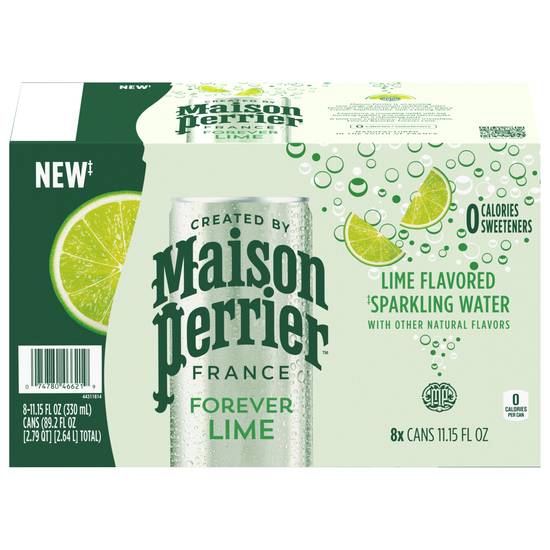 Maison Perrier Sparkling Water (8 pack, 11.15 ml) (lime)