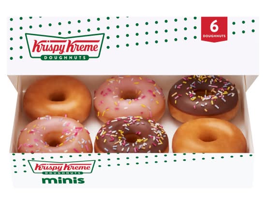 Krispy Kreme Mini Doughnuts (6 pack)