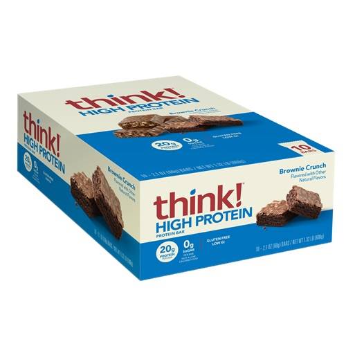 Think Crunch Nutritional Bars 10 Pack Case