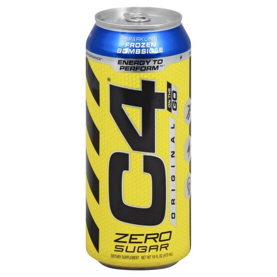 Order Cellucor C4 Energy Drink Frozen Bombsicle (16 oz) food online from Rite Aid store, Shawnee on bringmethat.com