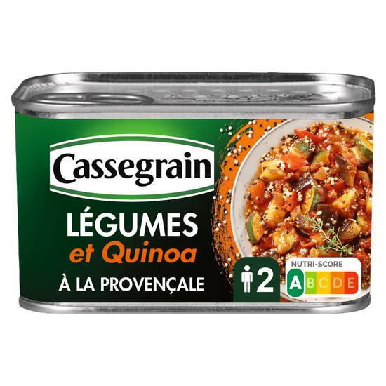 Cassegrain - Légumes et quinoa à la provençale