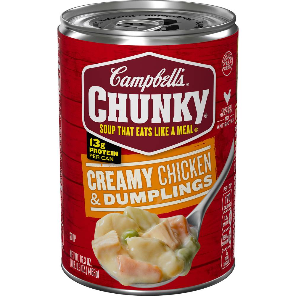 Campbell's Chunky Creamy Chicken & Dumplings Soup