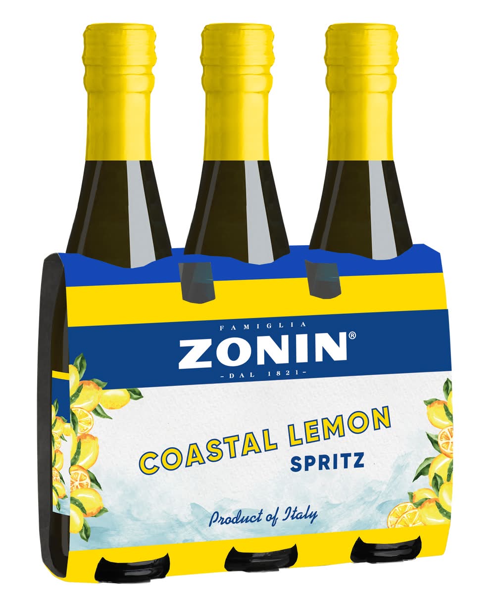 Zonin Coastal Lemon Spritz (3 x 200 ml) | Delivery Near You