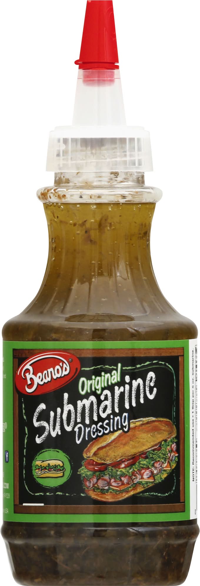 Beanos Original Submarine Dressing (8 fl oz)