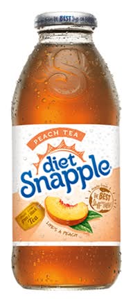 Snapples Diet Peach Tea 16oz