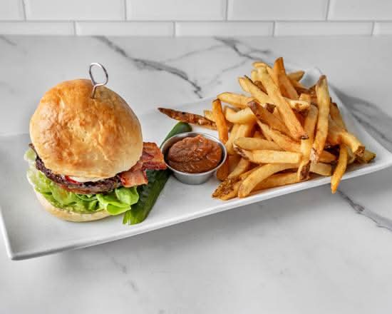 Bacon Bleu Grass-Fed Beef Burger