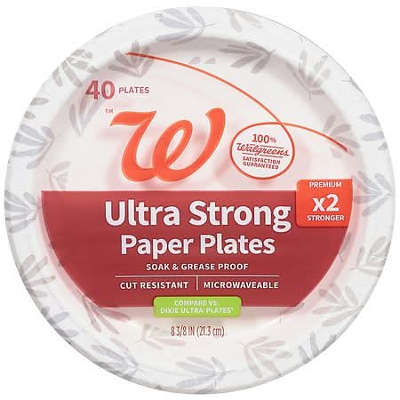 Complete Home Ultra Paper Plates, 8 3/8 in (40 ct)