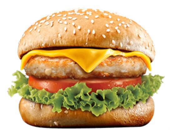 超厚雞肉起司漢堡 Thick Chicken Burger with Cheese