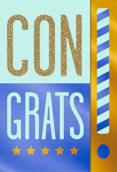 Hallmark Congratulations Card or Graduation Card (23 g)