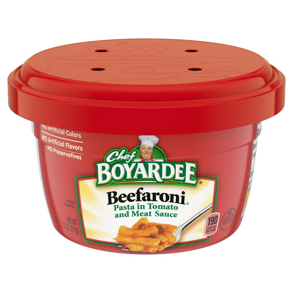 Chef Boyardee Beefaroni Pasta in Tomato and Meat Sauce