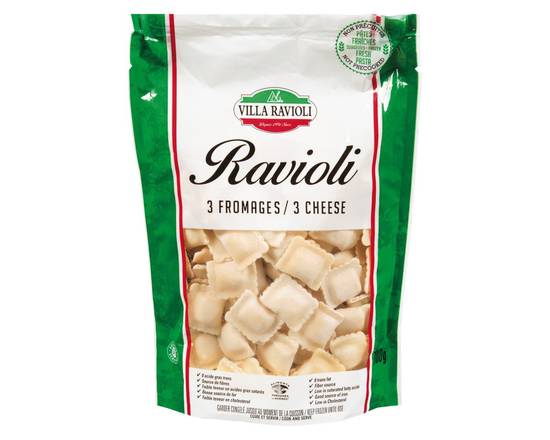 Villa Du Ravioli · Ravioli aux 3 fromages - Three Cheese Ravioli (700 g)