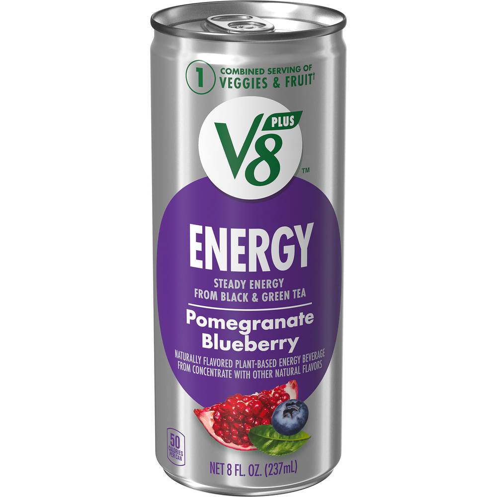 V8 Healthy Energy Drink, Pomegranate-Blueberry (8 oz)