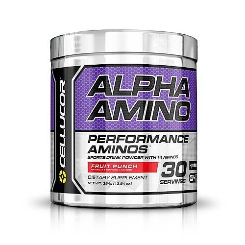 Alpha Amino Performance Aminos Sports Drink Powder, Fruit Punch - 13.54 oz