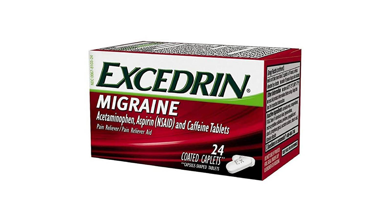 Excedrin Migraine Pain Reliever Caplets