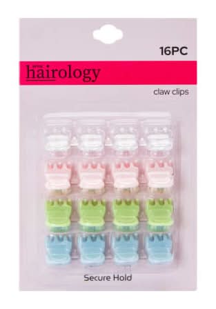 Mini Claw Clips 16-Count