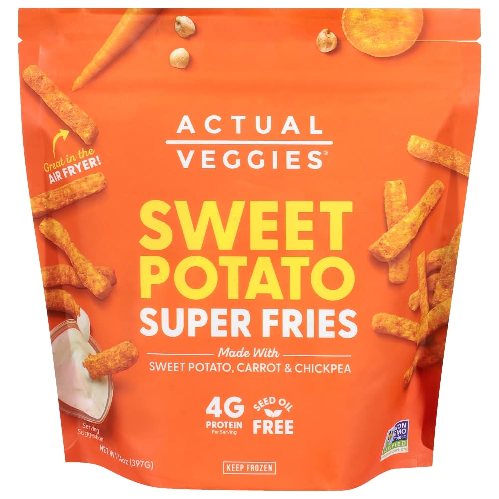 Actual Veggies Purple Potato Super Fries (14 oz)