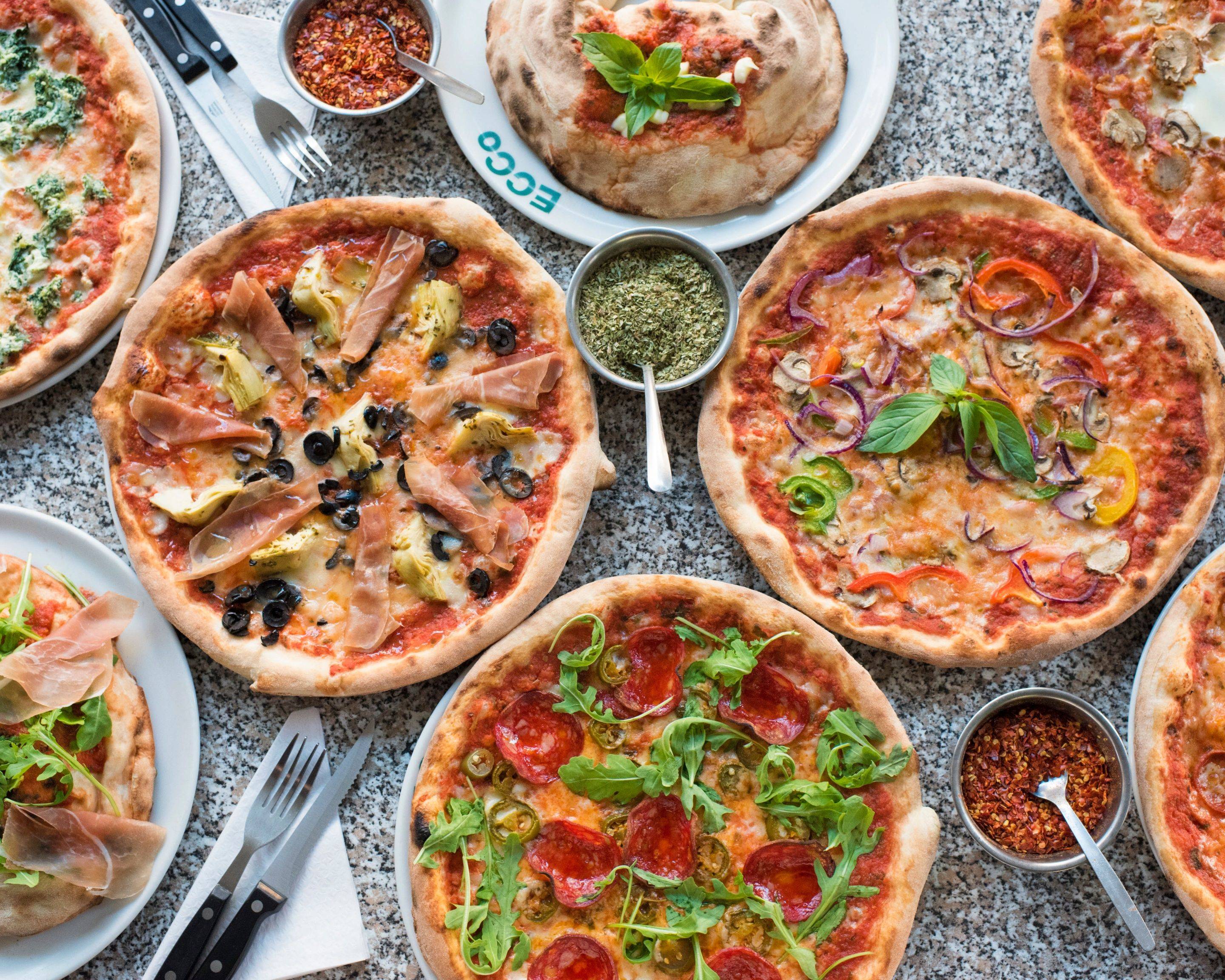 Ecco Pizza Menu Prices London Delivery Order with Uber Eats