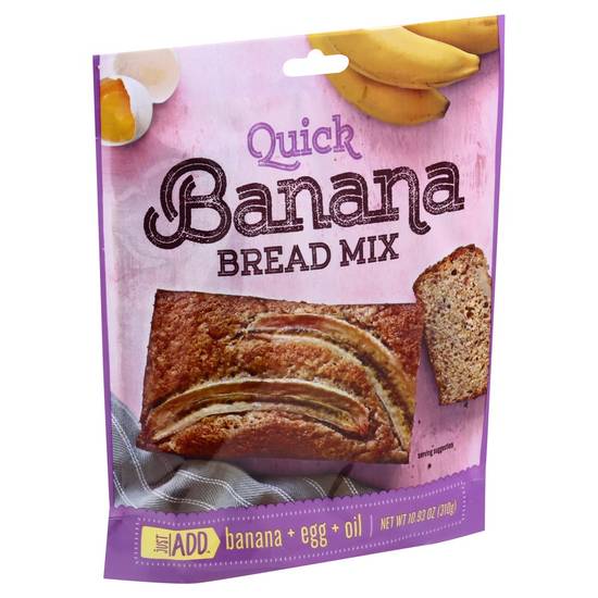 Order Just Add · Quick Banana Bread Mix (10.9 oz) food online from Safeway store, Eureka on bringmethat.com