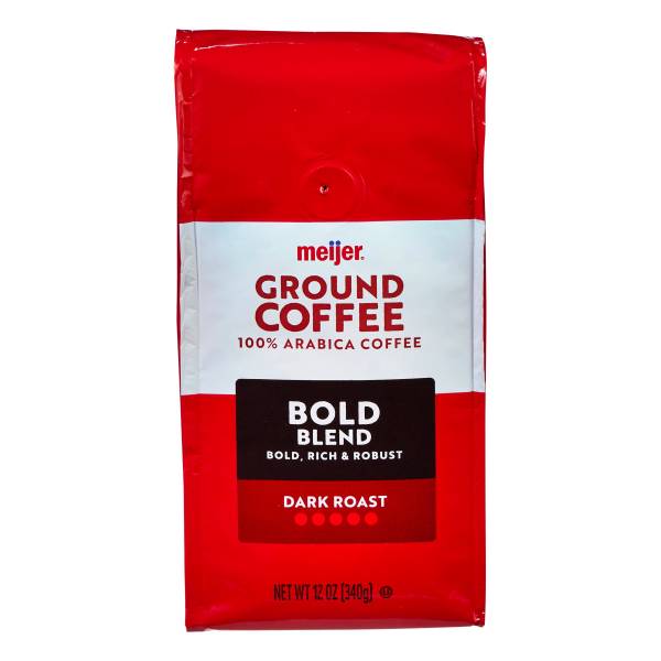 Meijer French Dark Roast Ground Coffee (12 oz)