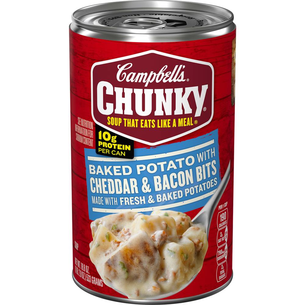 Campbell's Chunky Baked Potato With Cheddar and Bacon Bits Soup (1.18 lbs)