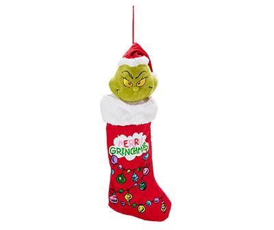 "Merry Grinchmas" Musical Stocking