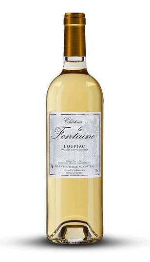Loupiac Blanc Moelleux  CHATEAU LA FONTAINE  75 CL