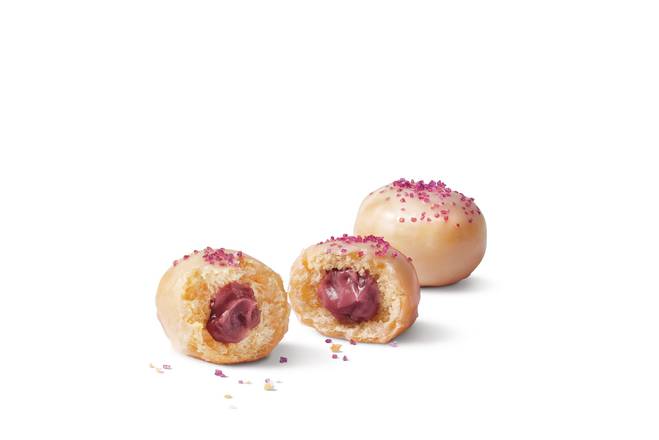 Gâteau au fromage aux bleuets avec garniture Timbits🅫