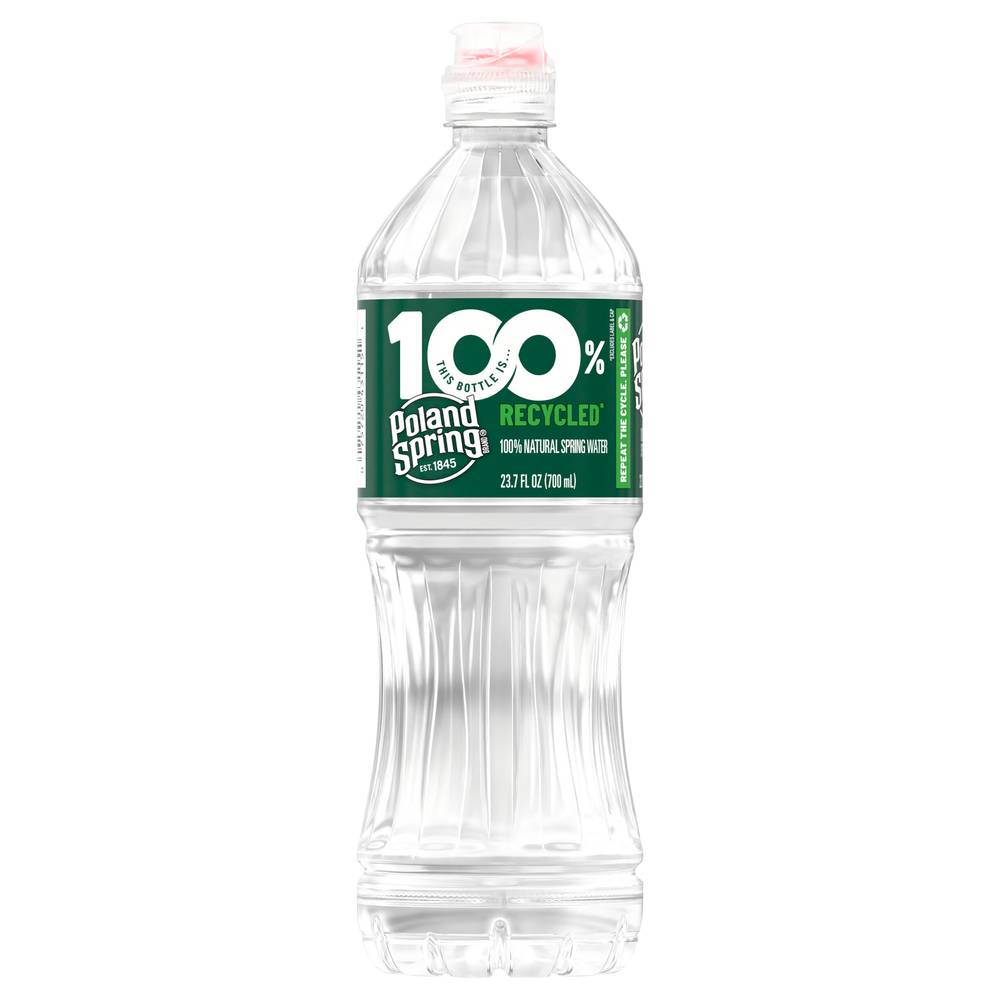 Poland Spring 100% Natural Water (23.7 fl oz)