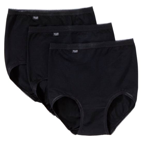 Sloggi Maxi Pants, Black 18 ( 3 ct )