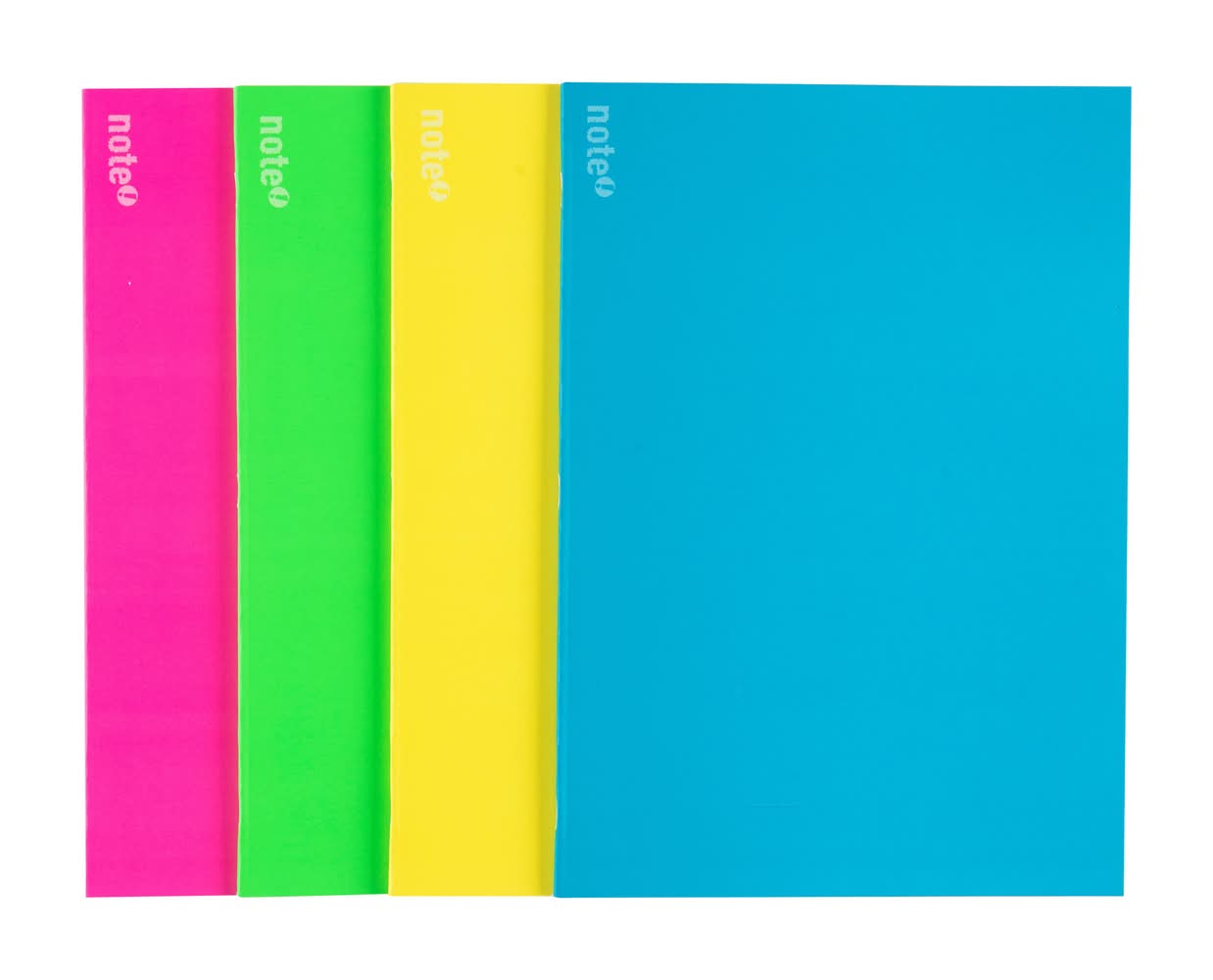 Caderno Agrafado A4 Pautado 40 Folhas 60G Capa Cartão Neon