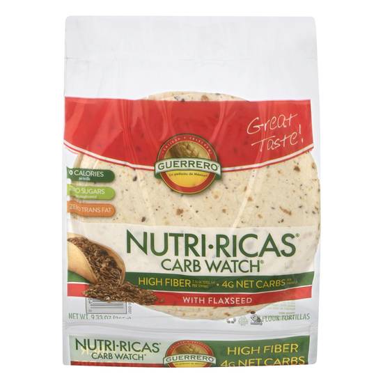 Guerrero Nutri Ricas Carb Watch Flour Tortillas (8 ct)