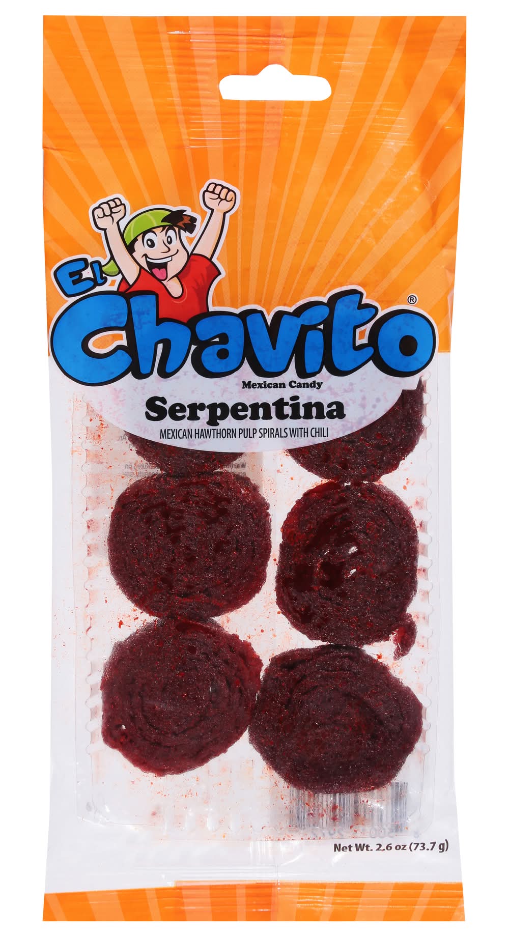 El Chavito Serpentina Mexican Candy (2.6 oz)