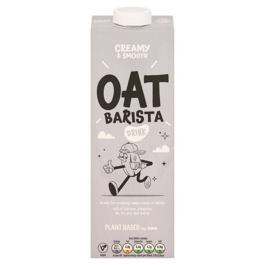 Asda Oat Milk Barista Drink 1L