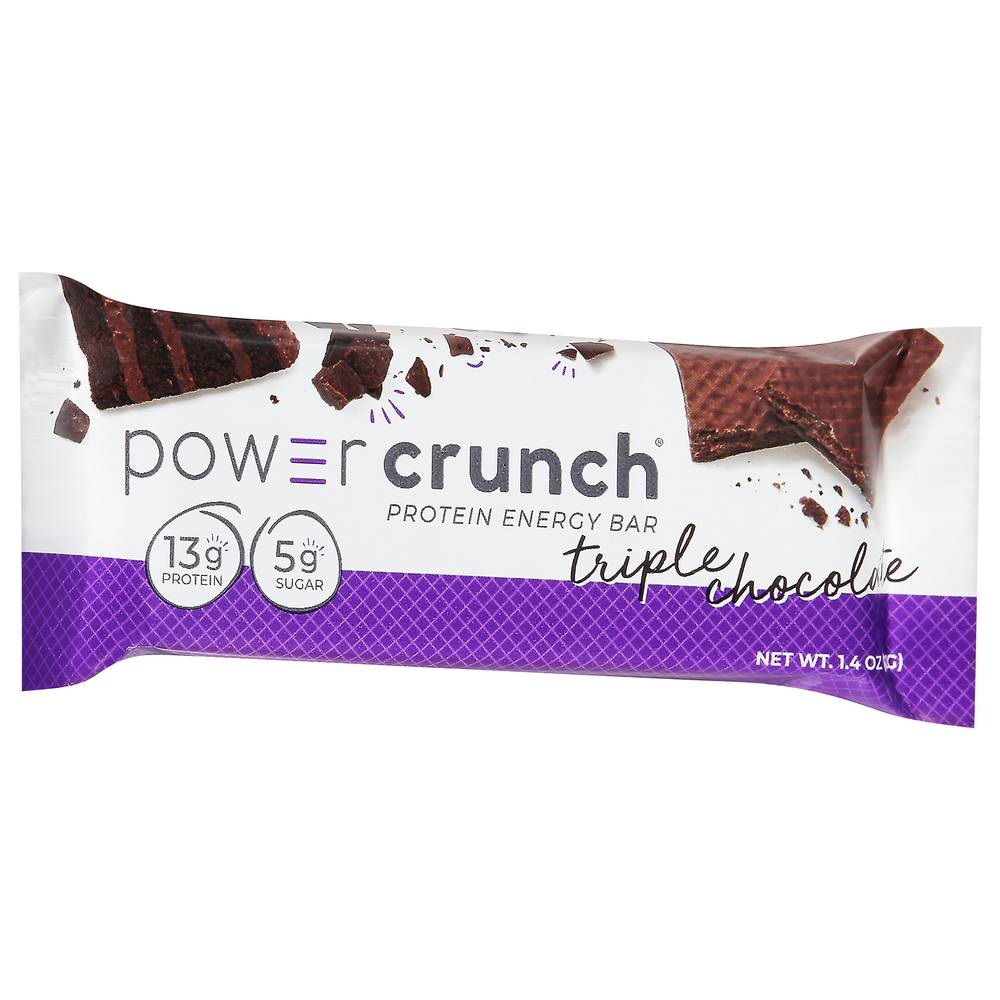 Power Crunch Protein Energy Bar, Triple Chocolate (1.4 oz)